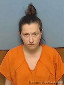 Mugshot of Destiny Lea Latham booked in Madison County, Arkansas on May 8, 2026