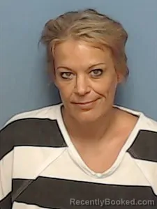 Mugshot of Krystle Marie Ellenbarger booked in Madison County, Arkansas on May 27, 2026