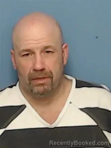 Mugshot of Brian Edward Stockslager booked in Madison County, Arkansas on June 12, 2026