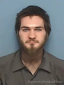 Mugshot of Jacob Ryan Megli booked in Madison County, Arkansas on June 23, 2026