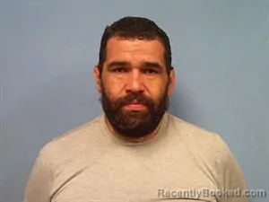 Mugshot of Arthur Ray Mireles booked in Madison County, Arkansas on July 3, 2026