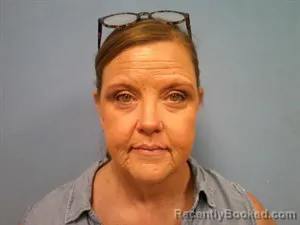 Mugshot of Deena Leslie Thompson booked in Madison County, Arkansas on July 8, 2026
