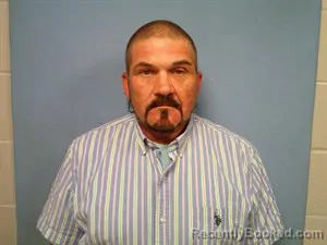 Mugshot of Billy Shane Thomas booked in Madison County, Arkansas on August 5, 2026