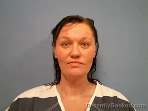 Mugshot of Kelly Nichole Huffman booked in Madison County, Arkansas on August 18, 2026