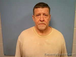 Mugshot of Conrad Elliot Dickson booked in Madison County, Arkansas on August 19, 2026