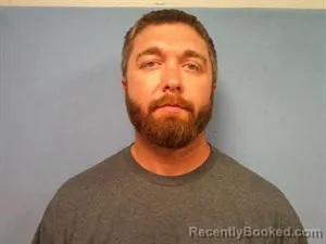 Mugshot of Justin Dwayne Lambdin booked in Madison County, Arkansas on August 19, 2026