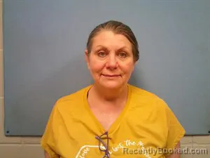 Mugshot of Sherrell Jean Courvelle booked in Madison County, Arkansas on August 19, 2026