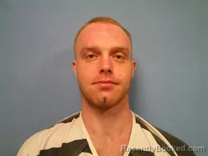 Mugshot of Jed Cecil-Edward Phillips booked in Madison County, Arkansas on August 21, 2026