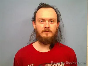 Mugshot of Brandon Lee Tenney booked in Madison County, Arkansas on August 22, 2026