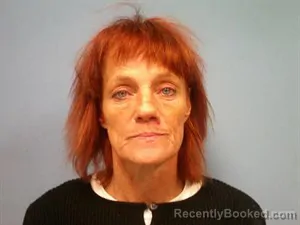 Mugshot of Penny Puanita Harrison booked in Madison County, Arkansas on August 22, 2026