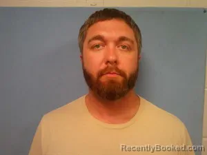 Mugshot of Justin Dwayne Lambdin booked in Madison County, Arkansas on August 26, 2026