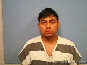 Mugshot of Wily Celedonio Mora-Lugos booked in Madison County, Arkansas on August 29, 2026