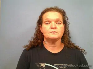 Mugshot of Melissa Dawn Rowlins booked in Madison County, Arkansas on October 7, 2026