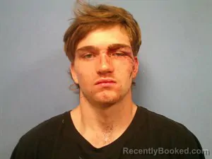 Mugshot of Kolton Cole Coggins booked in Madison County, Arkansas on October 15, 2026
