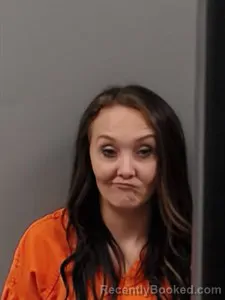 Mugshot of Neoskaleta Amberlynn Elliott booked in Marion County, Arkansas on April 13, 2026