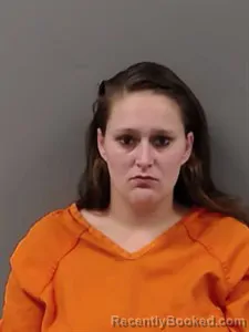 Mugshot of Cara Annelousie Lewis booked in Marion County, Arkansas on May 17, 2026