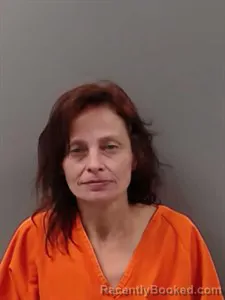 Mugshot of Alicia Janane Lewis booked in Marion County, Arkansas on October 9, 2026