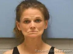 Mugshot of CHRISTINA FAYE MARTIN booked in Mississippi County, Arkansas on April 4, 2026