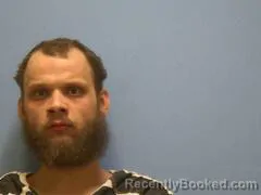 Mugshot of NICHOLAS SEBASTION THOMPSON booked in Mississippi County, Arkansas on April 30, 2026
