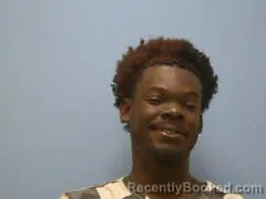 Mugshot of DANGELO MONTREZ PERKINS booked in Mississippi County, Arkansas on May 10, 2026