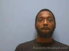 Mugshot of Shadondre Kejaun Black booked in Mississippi County, Arkansas on July 27, 2026