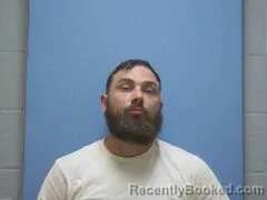 Mugshot of Jordan Dale Cavitt booked in Mississippi County, Arkansas on July 27, 2026