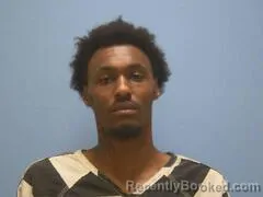 Mugshot of Jarvius Deshawn Johnson booked in Mississippi County, Arkansas on July 29, 2026