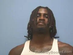 Mugshot of Rashaud Dewayne Marshall booked in Mississippi County, Arkansas on August 7, 2026