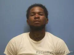 Mugshot of Alex Deshun Harris booked in Mississippi County, Arkansas on August 10, 2026