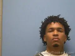 Mugshot of Jordan Truvell Harvey booked in Mississippi County, Arkansas on August 26, 2026