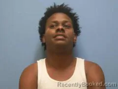 Mugshot of Randarius Malik Caruthers booked in Mississippi County, Arkansas on October 16, 2026