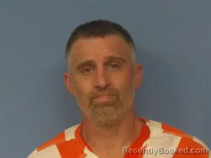 Mugshot of Shane Travis Middleton booked in Newton County, Arkansas on April 12, 2026