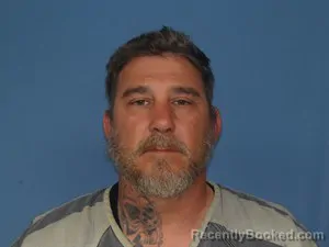 Mugshot of Dainel Keith Jones booked in Newton County, Arkansas on April 17, 2026