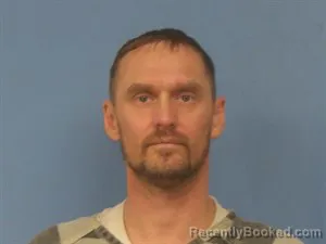 Mugshot of Ryan Scott Applegate booked in Newton County, Arkansas on April 20, 2026