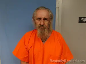 Mugshot of Donaled Gene Covey booked in Newton County, Arkansas on April 20, 2026