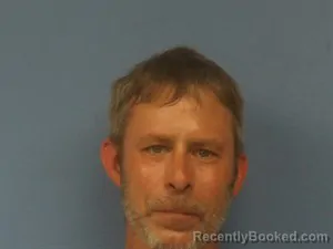 Mugshot of Charles Daniels Harlan booked in Newton County, Arkansas on May 8, 2026
