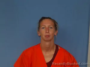 Mugshot of Jessica Renee Caldwell booked in Newton County, Arkansas on May 10, 2026