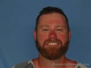Mugshot of Clint Phillip Ray Law booked in Newton County, Arkansas on May 16, 2026
