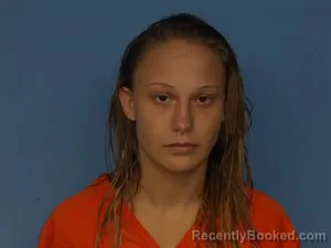 Mugshot of Dekota Reyann Jones booked in Newton County, Arkansas on June 15, 2026