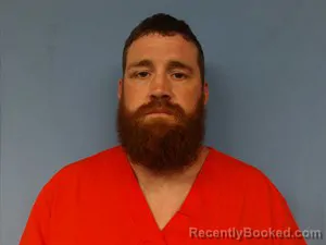 Mugshot of Cole Ryan Bradford booked in Newton County, Arkansas on July 6, 2026