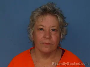 Mugshot of Martha Allen Dechant booked in Newton County, Arkansas on July 13, 2026