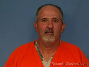 Mugshot of Rodney Daniel Middleton booked in Newton County, Arkansas on July 17, 2026