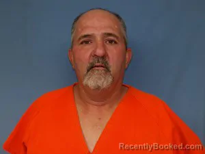 Mugshot of Rodney Daniel Middleton booked in Newton County, Arkansas on July 24, 2026