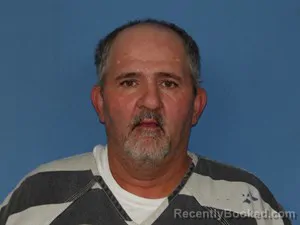 Mugshot of Rodney Daniel Middleton booked in Newton County, Arkansas on August 21, 2026