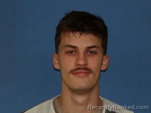 Mugshot of Bryson Ray Smiley booked in Newton County, Arkansas on August 26, 2026