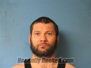 Booking photo from Newton County, Arkansas