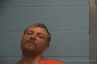 Mugshot of Justin Henderson booked in Ouachita County, Arkansas on August 23, 2026