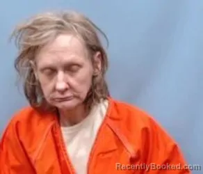 Mugshot of Janet B Richardson booked in Pike County, Arkansas on April 4, 2026