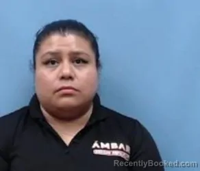 Mugshot of ANGELICA RUBIORESENDIZ booked in Pike County, Arkansas on July 28, 2026