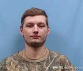 Mugshot of Tyler Wayne Nichols booked in Pike County, Arkansas on October 10, 2026